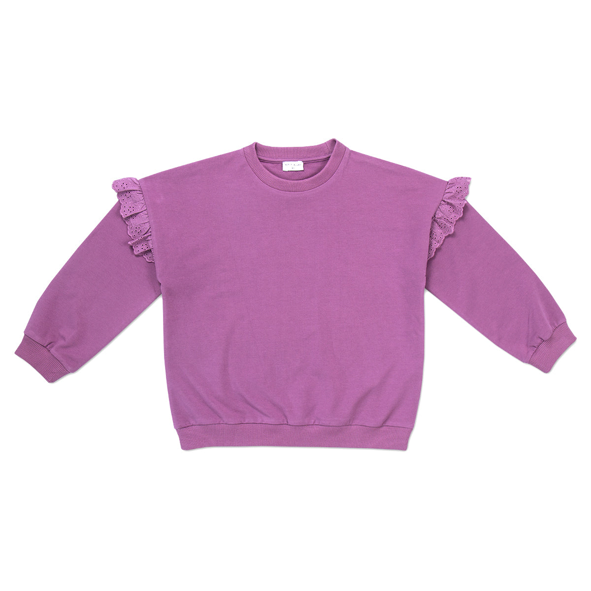 Petit Blush - Sweater Ruffle Embroidery