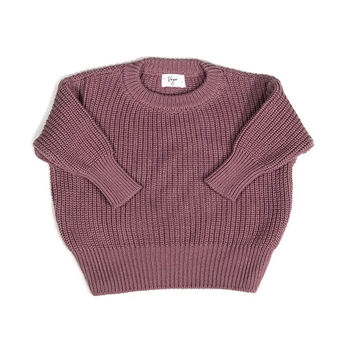 Vega Basics - The Cordero Sweater | aubergine