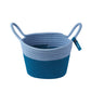 Micro stepmandje blauw - ACCEScottonbasket-bluecotton