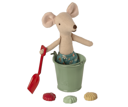 Maileg - Beach set - Shovel, bucket and shells